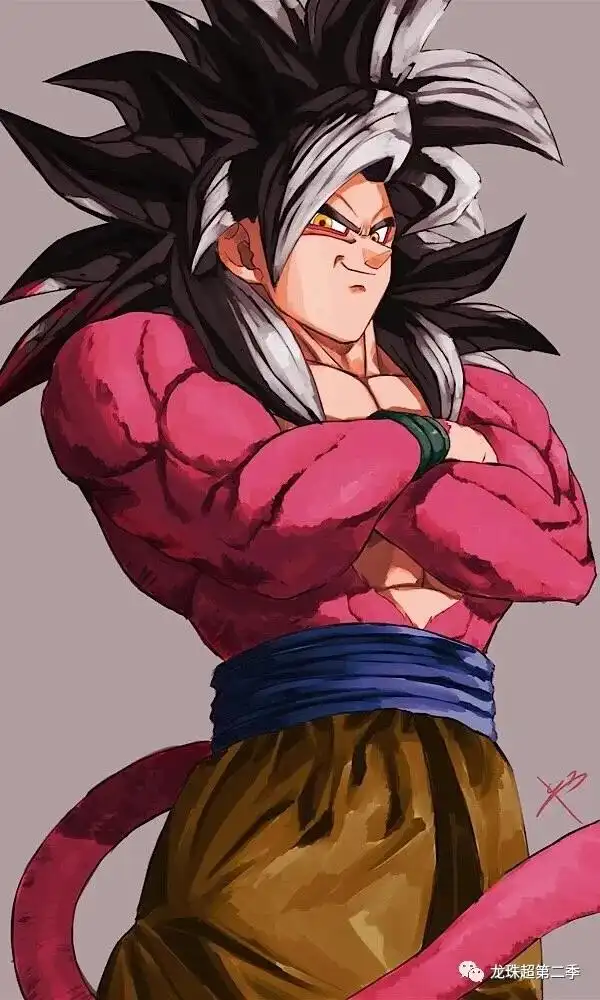 七龙珠壁纸:超四悟空,永远的赛亚人