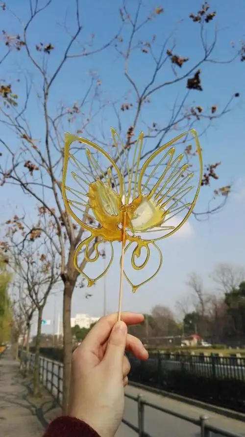 糖稀画,蝴蝶