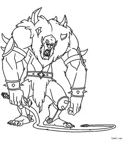 207动画人物简笔画