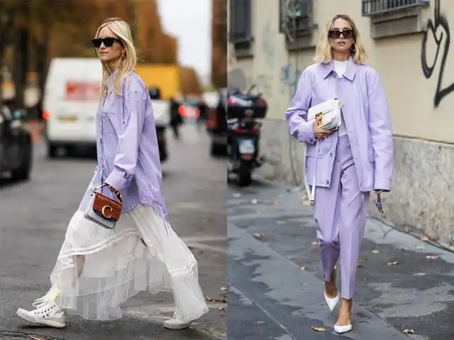 紫罗兰配色(紫罗兰色很友好,亚洲人黄皮肤穿了尤其会显白,春天穿搭更