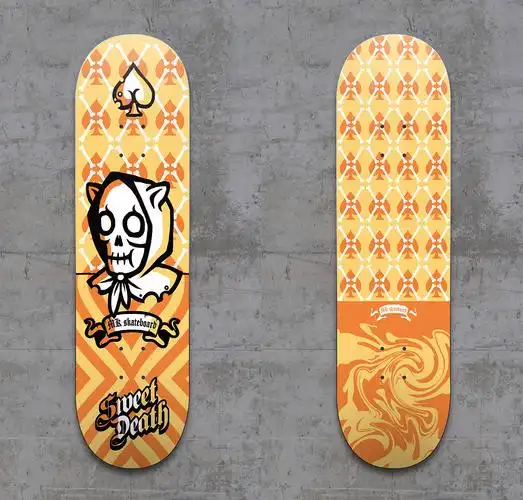 糖果滑板图案设计/sweetdeath
