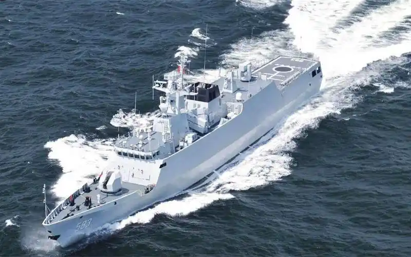 056轻型造80多艘后停产新型护卫舰又要亮相