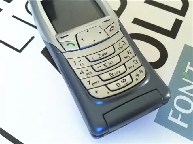 nokia/诺基亚6108 经典翻盖手写情怀按键移动手机学生怀旧备用机 蓝色