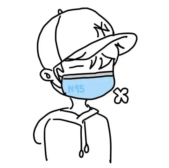 口罩情头_口罩_情侣头像_素材_头像_小红书