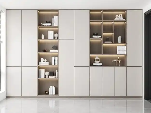 告别一门到顶,分割式衣柜免拉手设计