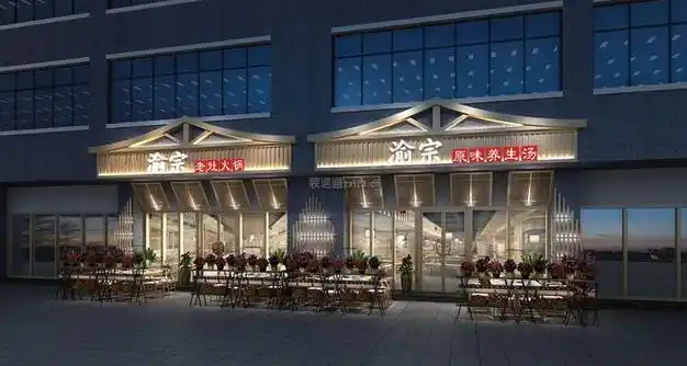 古典门头设计效果图大全传承历史展现文化魅力