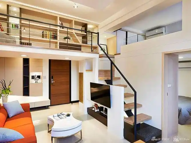 50平米现代简约复式