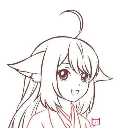 涂山苏苏简笔画涂山苏苏简笔画全身可爱