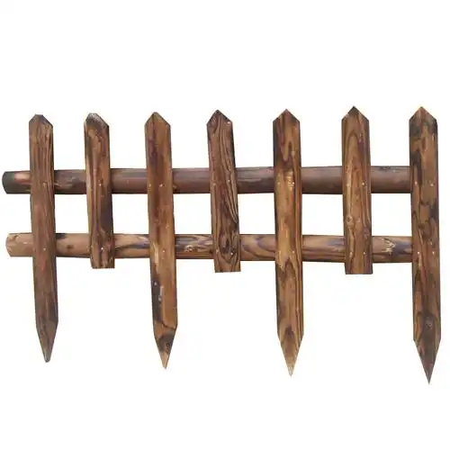 室外插地户外木坪花园闪电客园艺护栏庭院围栏栅栏家庭园艺装饰菜园