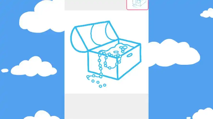 宝箱简笔画