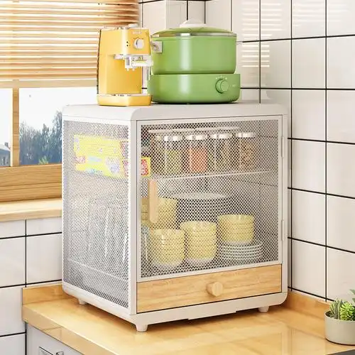 收纳厨房碗柜置家家用多功能简易小型碗碟架沥厨房置物架