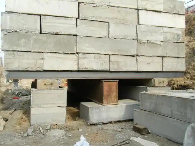 桩基静载试验图片