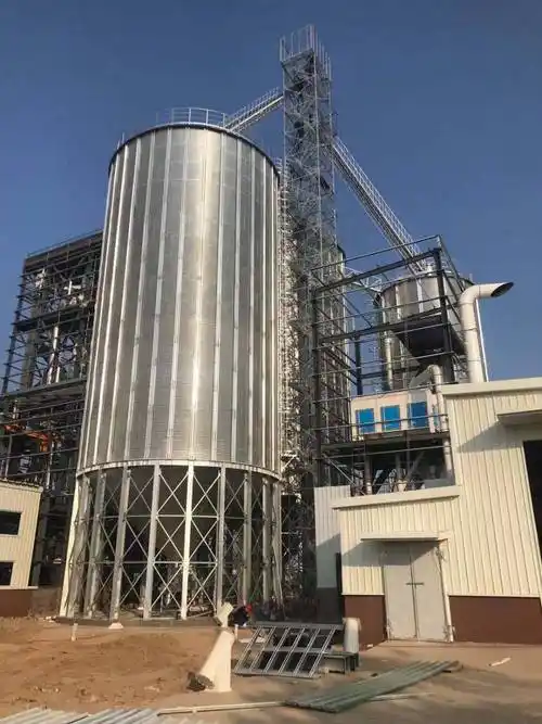 山东厂家供应1000吨粮食钢板仓