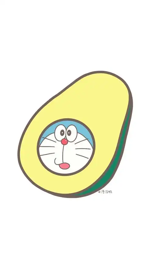 卡通可爱风|叮当猫 机器猫壁纸 图源@漫涂鸭