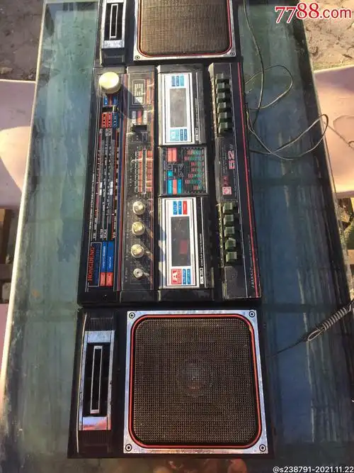 红灯7682双卡收录机