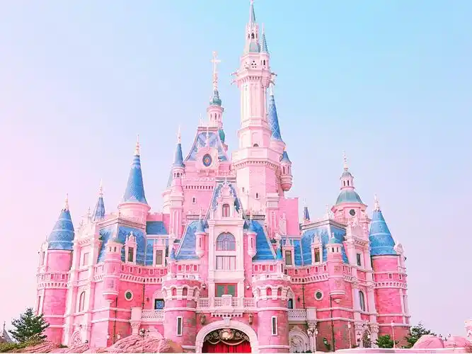 粉色迪士尼