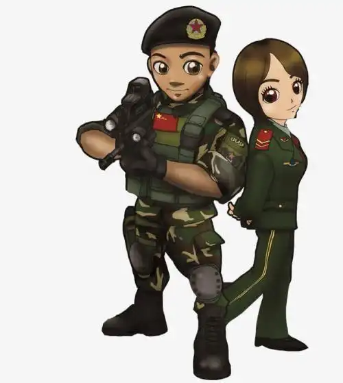 我是特种兵卡通头像