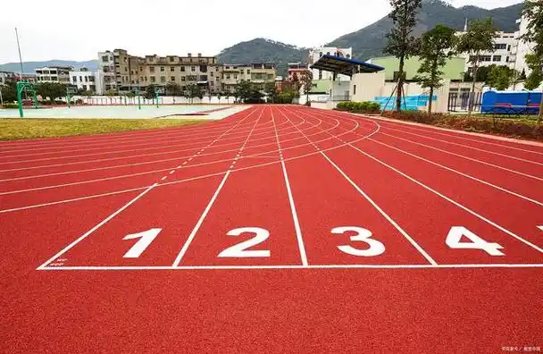 跑道划线是指在田径运动场上,通过绘制标线和标识,将不同跑道进行划分