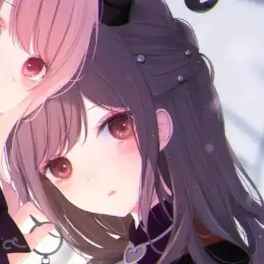 高质量一对两张动漫闺蜜头像