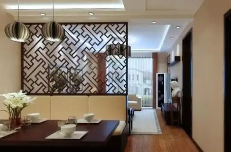 客厅餐厅一体装修方案 客厅与餐厅隔断如何设计?