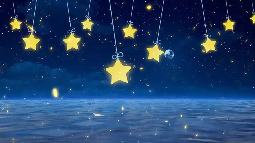 4k六一歌曲视频背景小星星六一歌曲背景小星星六一歌曲背景——小星星