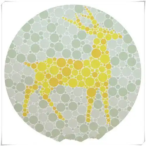 6张色盲色弱检测图第5幅最能检测第6幅难倒很多人