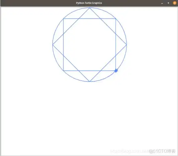 教你学画画06如何用pythonturtle绘制全星多边形