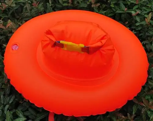 带包可装衣服游泳浮漂 双气囊双层保护 安