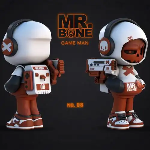 mrbone潮玩猫王联名礼盒和第三弹盲盒来袭