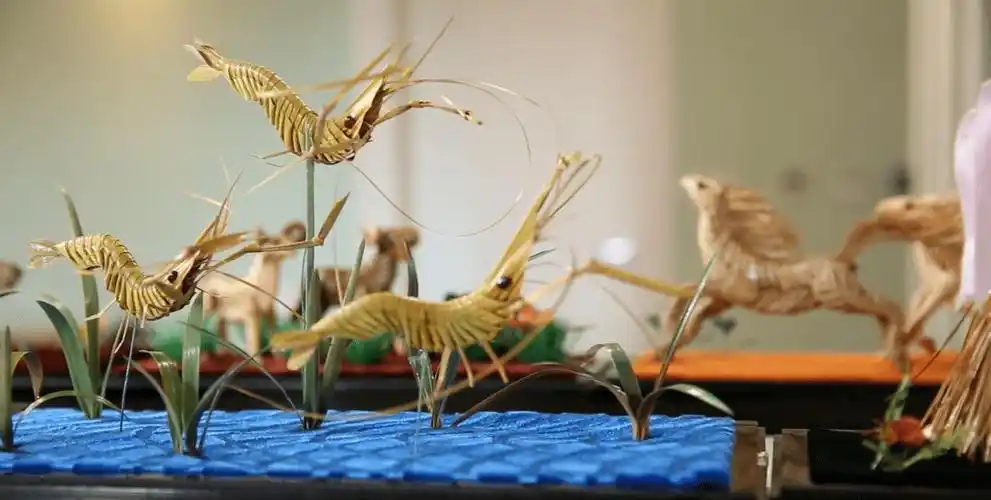 传承棕编文化,叶邦叔每周都到学校,开设棕榈业编织培训课程,经过老师