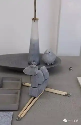 ◤高蕾蕾水泥作品-骆驼玩具 ◢