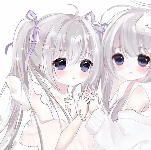 闺蜜头像仙气可爱_小红书