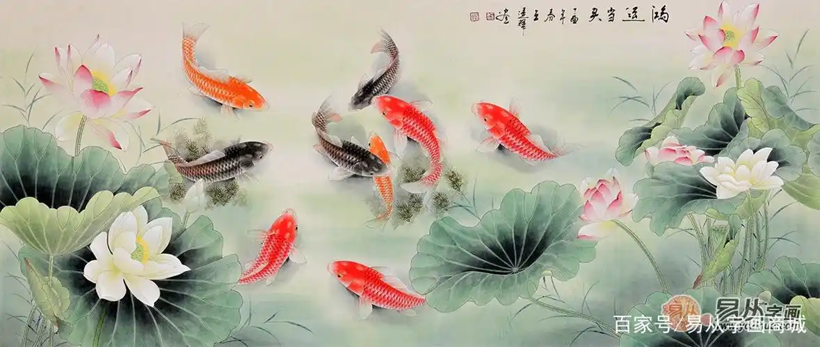 家里客厅电视背景墙挂什么画好?实力派画家作品鉴赏