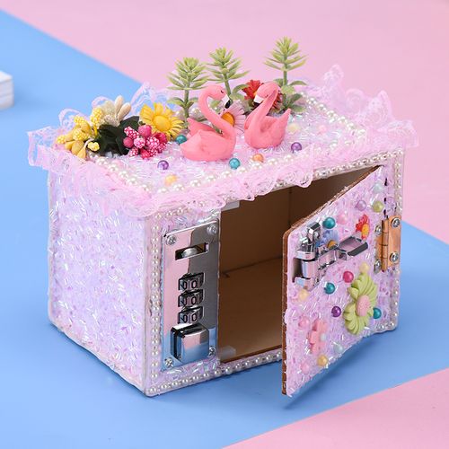 儿童创意diy粘贴益智玩具小学生手工手工制制作密码其他手工制作