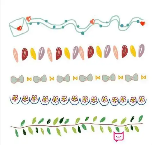 手抄报花边边框超简单画法,手抄报空白处小装饰图_幼儿教育_教育新闻