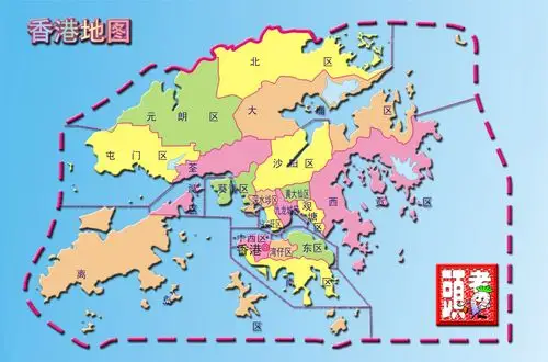 香港特别行政区地图