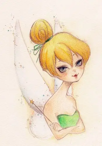 miss cici,手绘,插画,小仙女,彼得潘,心水,手绘素描miss cici