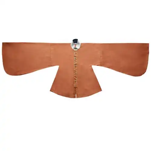 福鹿鹿记汉服橘星明制袄裙竖领对襟短衫立领汉服定制