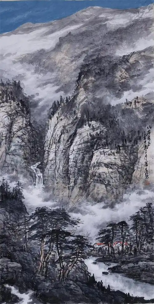 雄浑朴茂 气象高古——丁万春中国画山水作品赏析