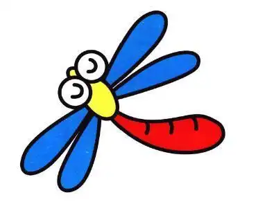 蜻蜓图片简笔画蜻蜓图片简笔画画法