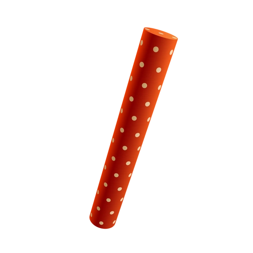 橙色立体圆柱体图片