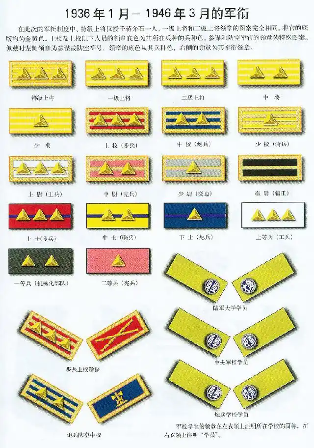 抗战时期,八路军是否与国军一样实行军衔制?