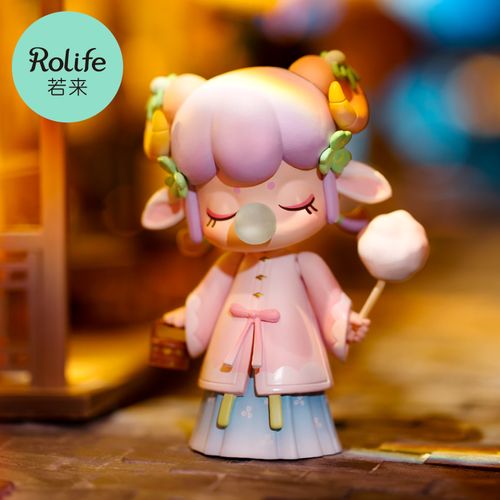 rolife若来nanci囡茜十二生肖盲盒女孩生日礼物礼盒潮玩盲盒