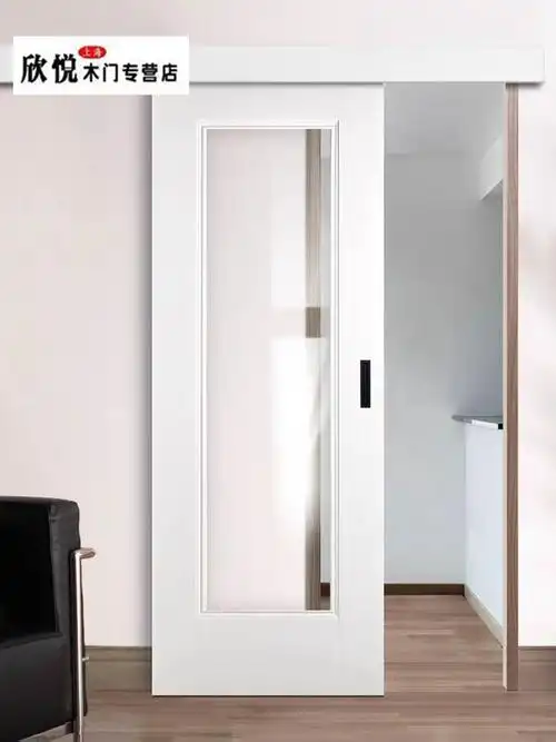 卫生间厨房厕所移门推拉门室内门卧室门房门谷仓门定制