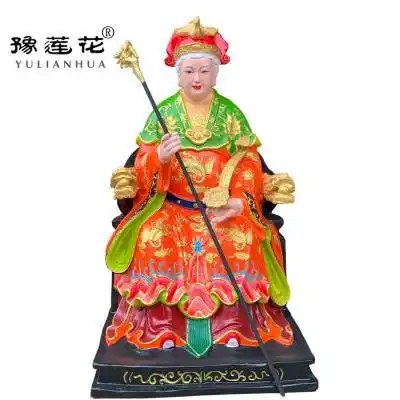 三奶奶神像制作厂家 奶奶庙三位老奶奶神像 三仙姑神像