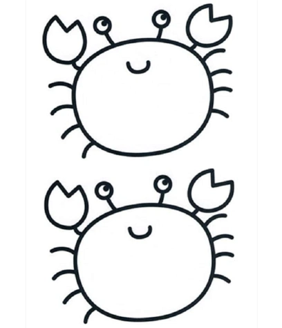 儿童涂色画图片大全简单 儿童涂画图片大全简单彩色