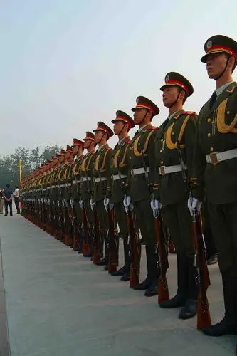 三军仪仗队雄姿