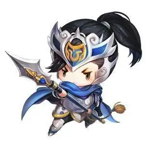 画三国中赵云的简笔画视频q版赵云简笔画头像赵云卡通画简笔画q版卡通