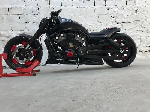 坐标广东碣石2015年哈雷定制金刚狼1250发动机带abs防抱死制动系统.