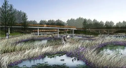 [方案][哈尔滨]某新区生态湿地公园景观方案设计——土人设计